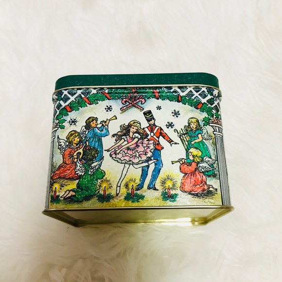 1900’s Christmas Print tin box - Picture 3 of 5
